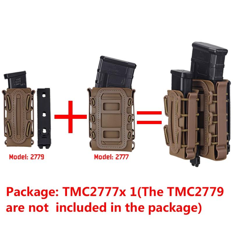5.56mm 7.62mm Molle Pistol Mag Tactical Magazine Pouch Holster Fastmag