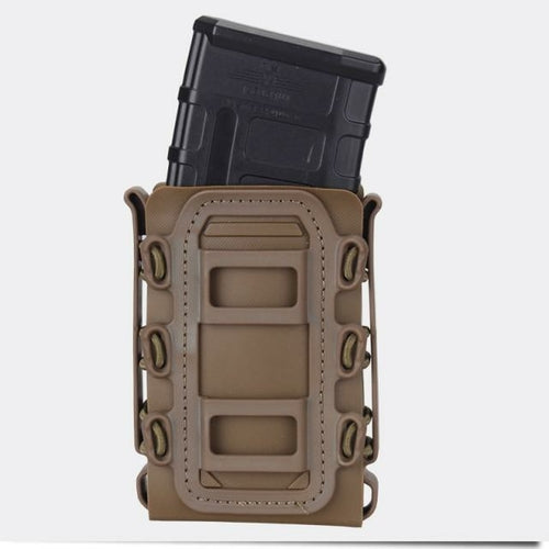 5.56mm 7.62mm Molle Pistol Mag Tactical Magazine Pouch Holster Fastmag