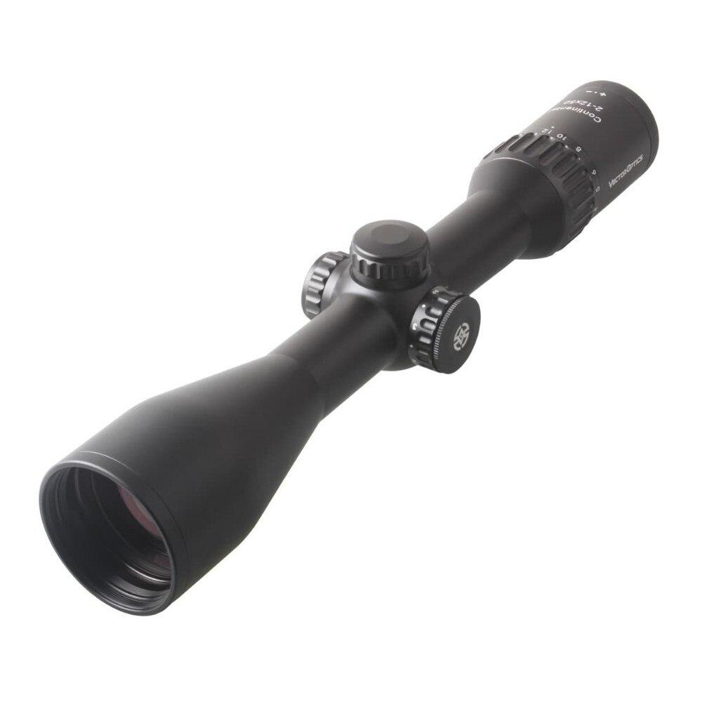 Optics Continental HD 2-12x50 Hunting Scopes 1/4 MOA Rifle Scope