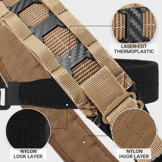VOTAGOO Tactical Belt, 1.75'' MOLLE Battle Belt with Quick Release