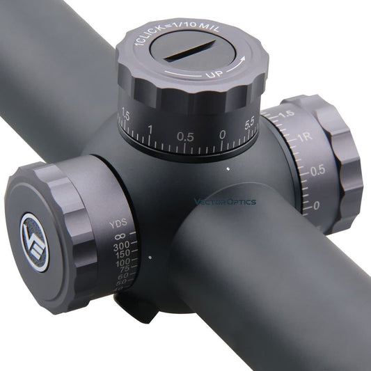 Optics Marksman 6-24x50 FFP Tactical Riflescope Hunting Rifle Scope
