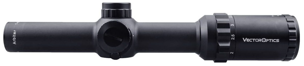Optics Arbiter 1-4x24 Hunting Riflescope Long Eye Relief Illuminated