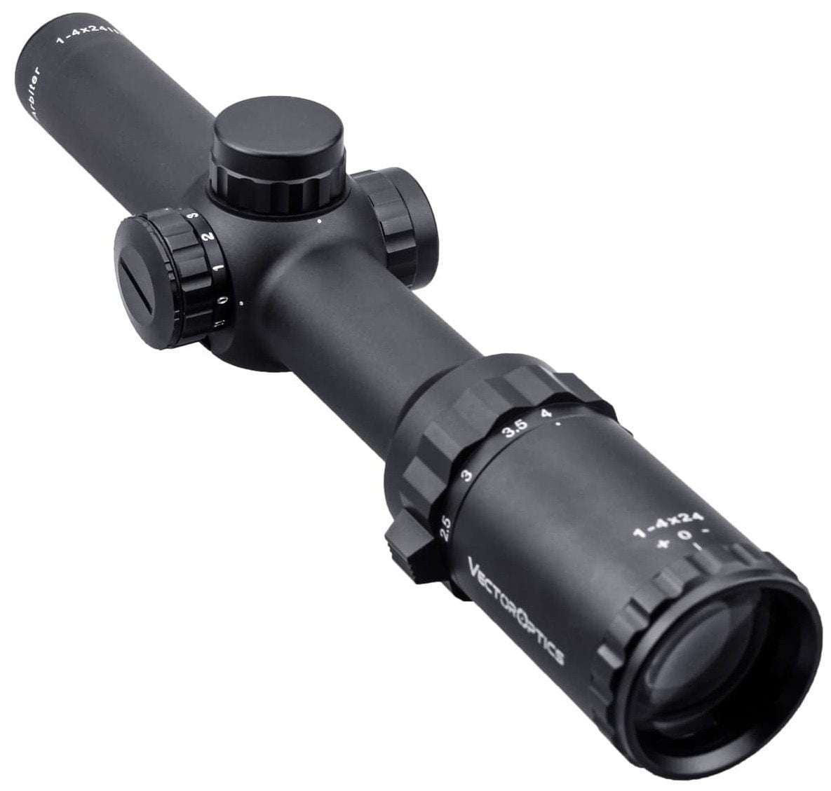 Optics Arbiter 1-4x24 Hunting Riflescope Long Eye Relief Illuminated