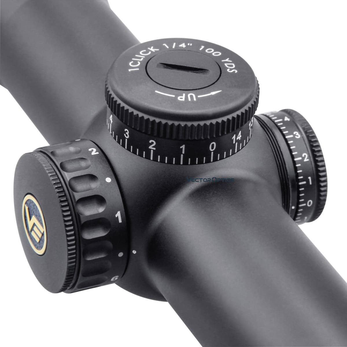 Optics Continental HD 2-12x50 Hunting Scopes 1/4 MOA Rifle Scope