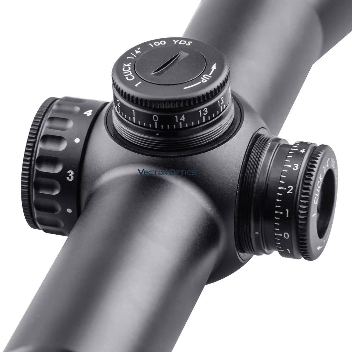Optics Continental HD 2-12x50 Hunting Scopes 1/4 MOA Rifle Scope