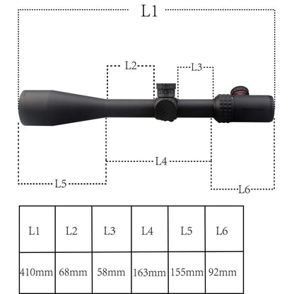 Optics Gen2 Sentinel 8-32x50 Tactical Rifle Scope Telescopic Sight