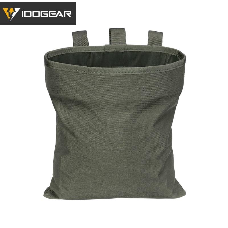 Tactical Magazine Dump Pouch Molle Mag Drop Pouch Recycling Bag