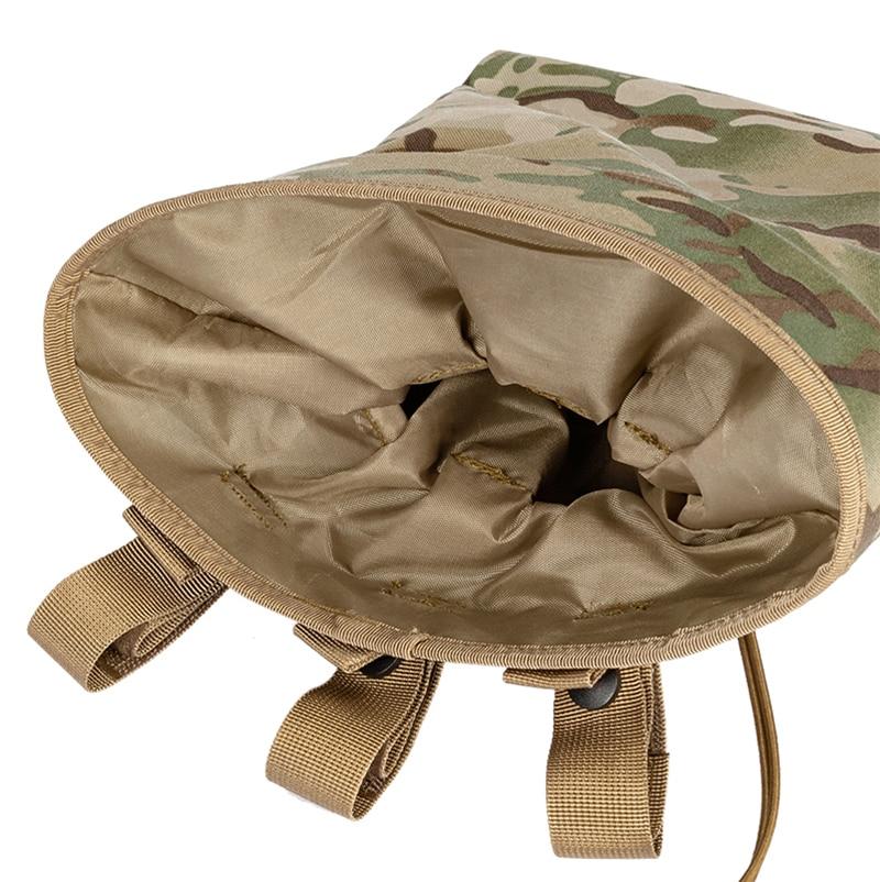 Tactical Magazine Dump Pouch Molle Mag Drop Pouch Recycling Bag
