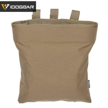 Tactical Magazine Dump Pouch Molle Mag Drop Pouch Recycling Bag